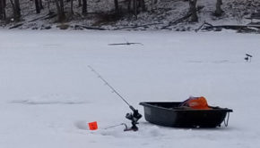 ice fishing sled